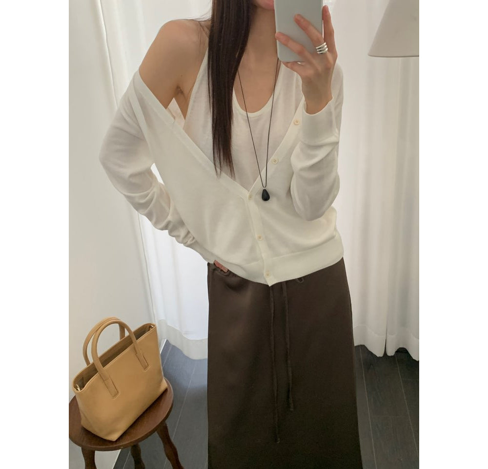 Colin Cardigan Set-4col