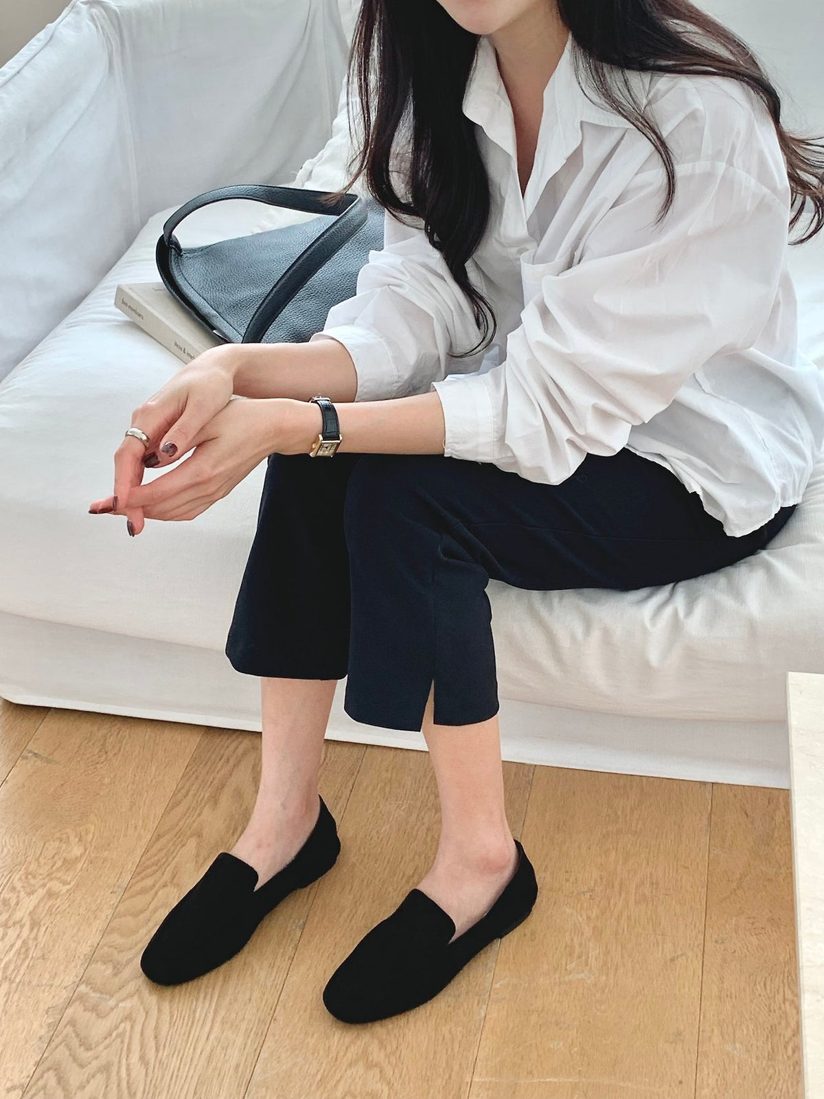 Suede Soft Loafers-4col