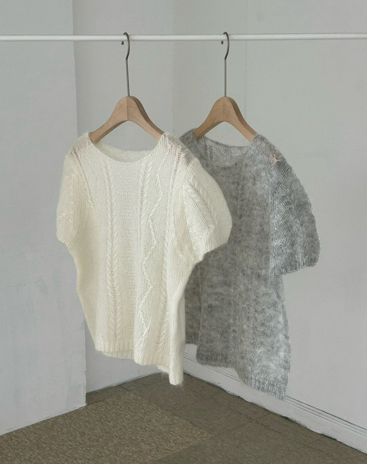 mohair knit-3col