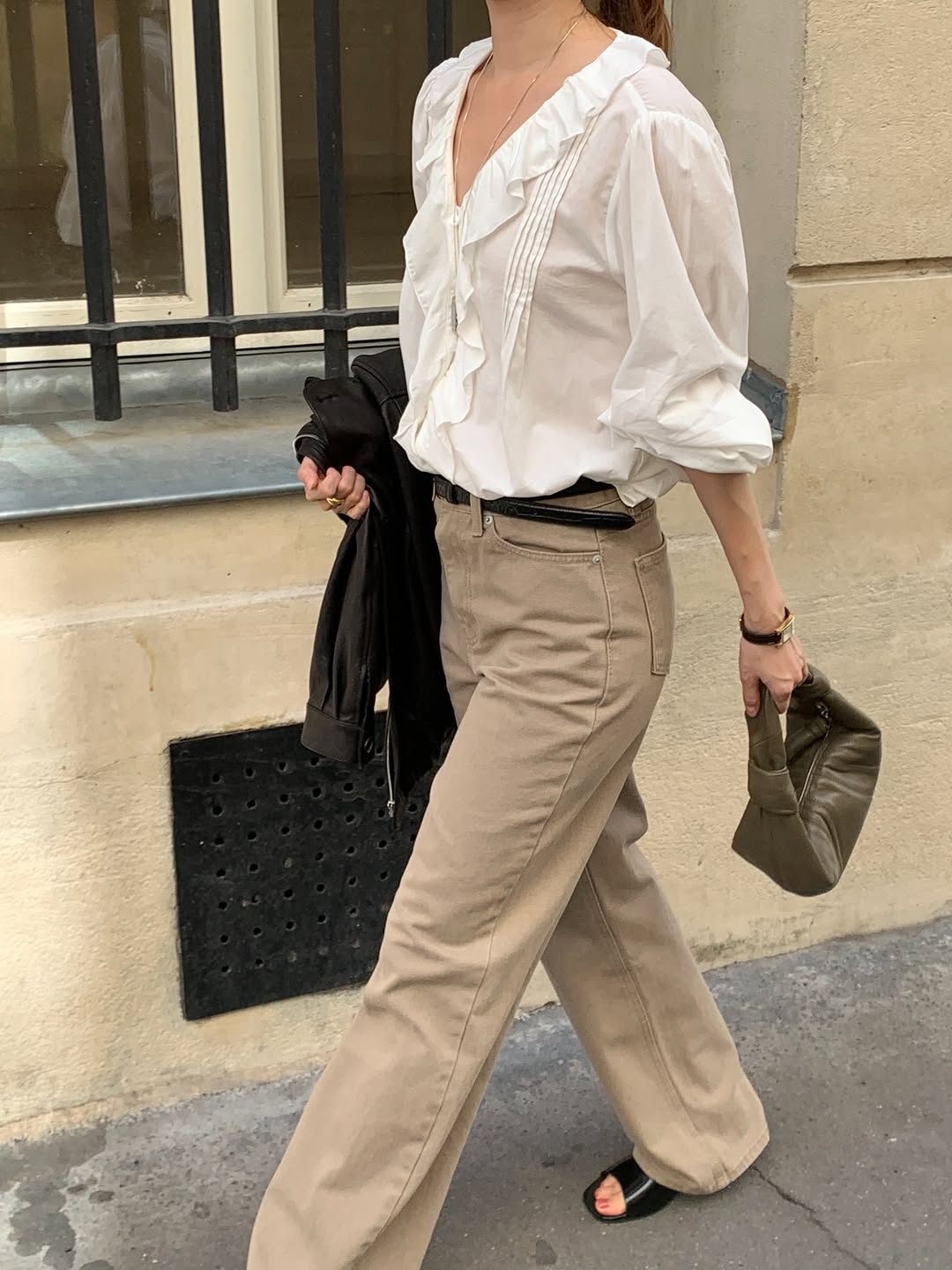 Margo ruffle blouse