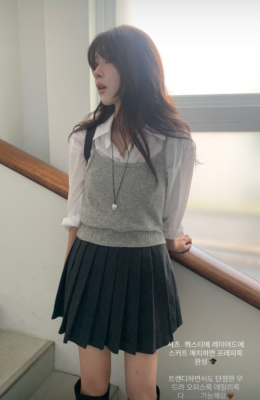 Corr bustier&cardigan-3col