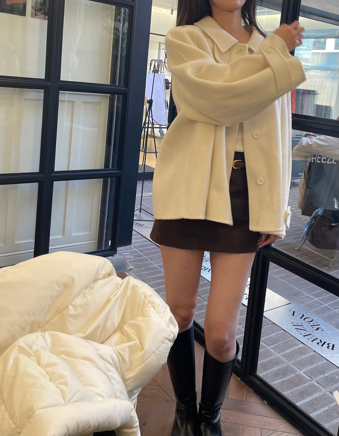 Leday london half coat-2col