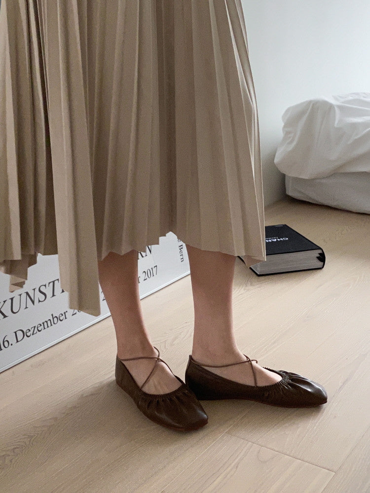 soft shirring flat