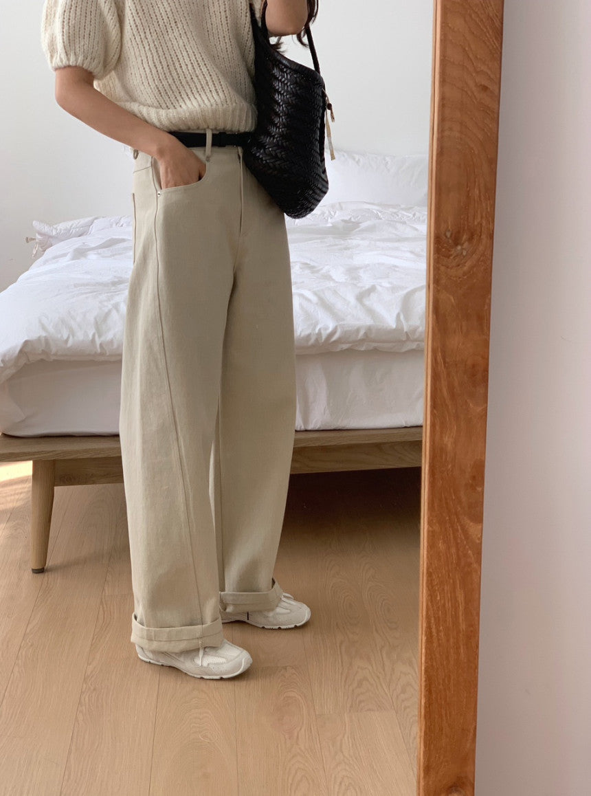 liter mercy washed cotton pants