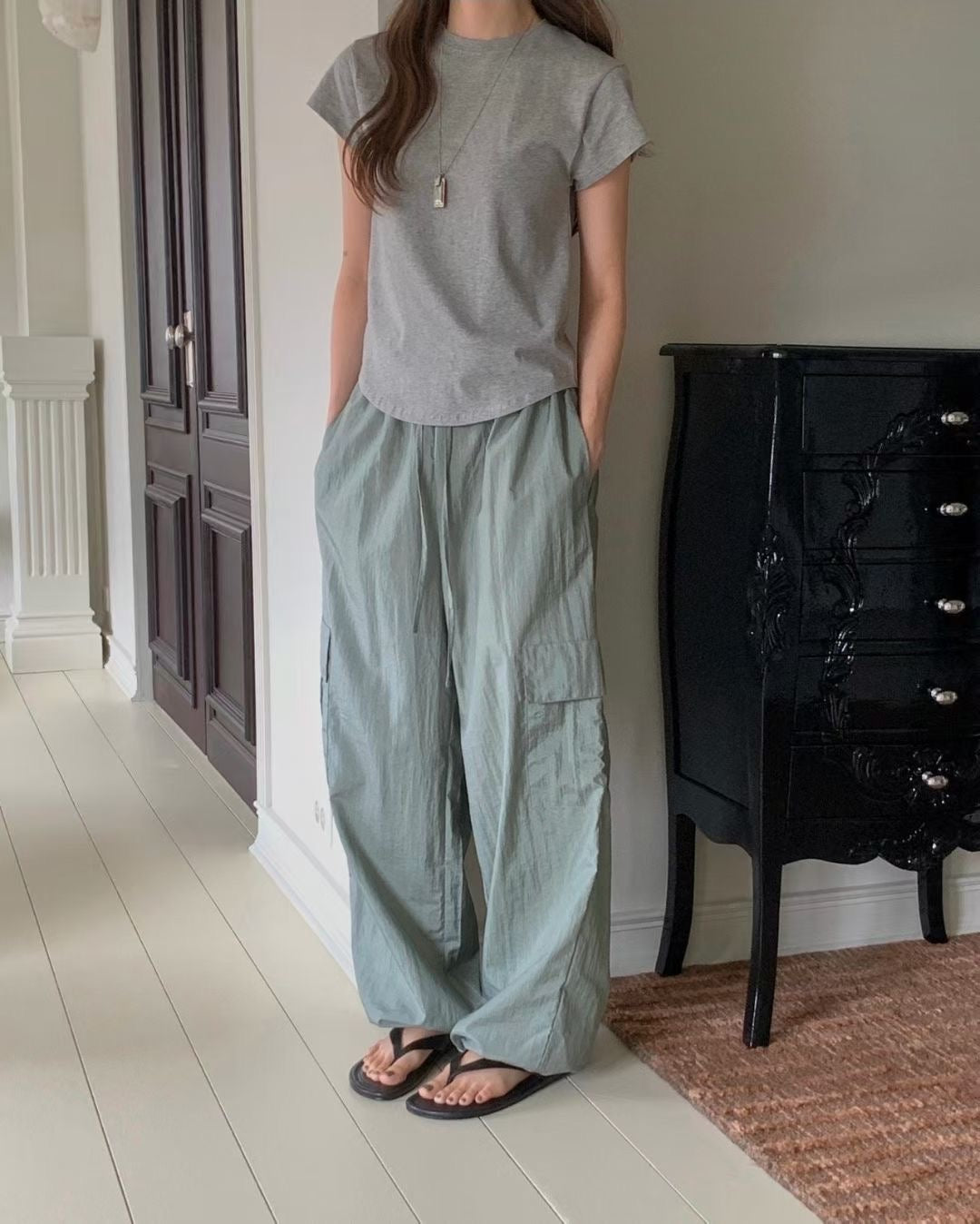 ami cargo pants-4col