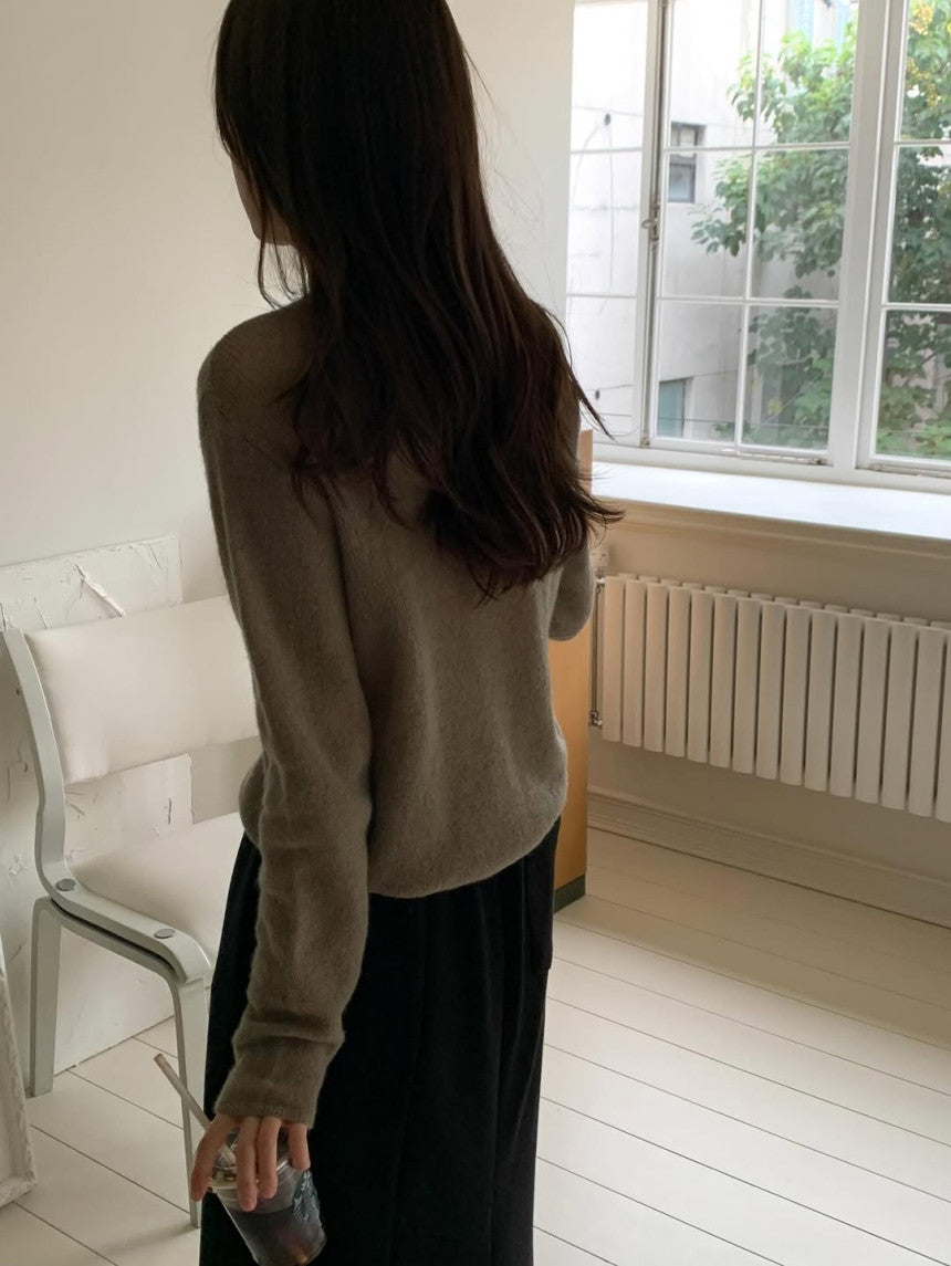Kozie mohair cardigan-3col