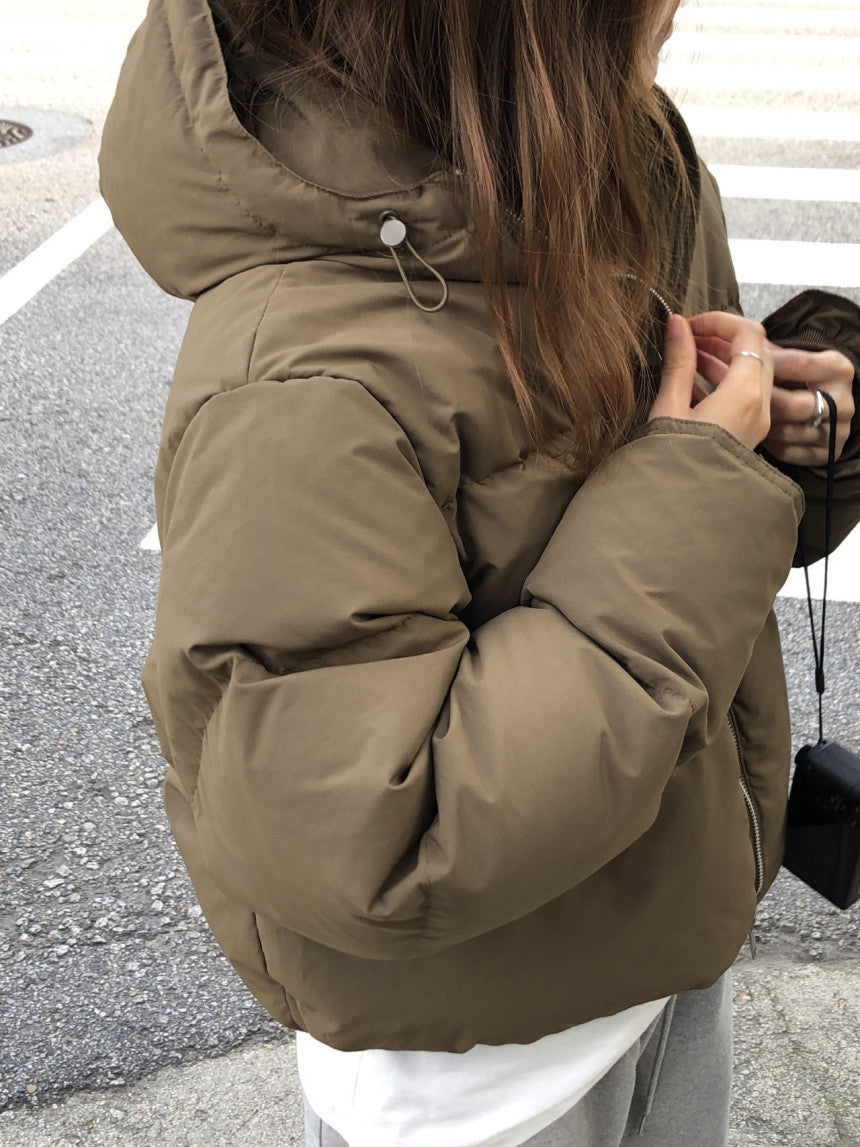 Noa hood duck down padding-3col