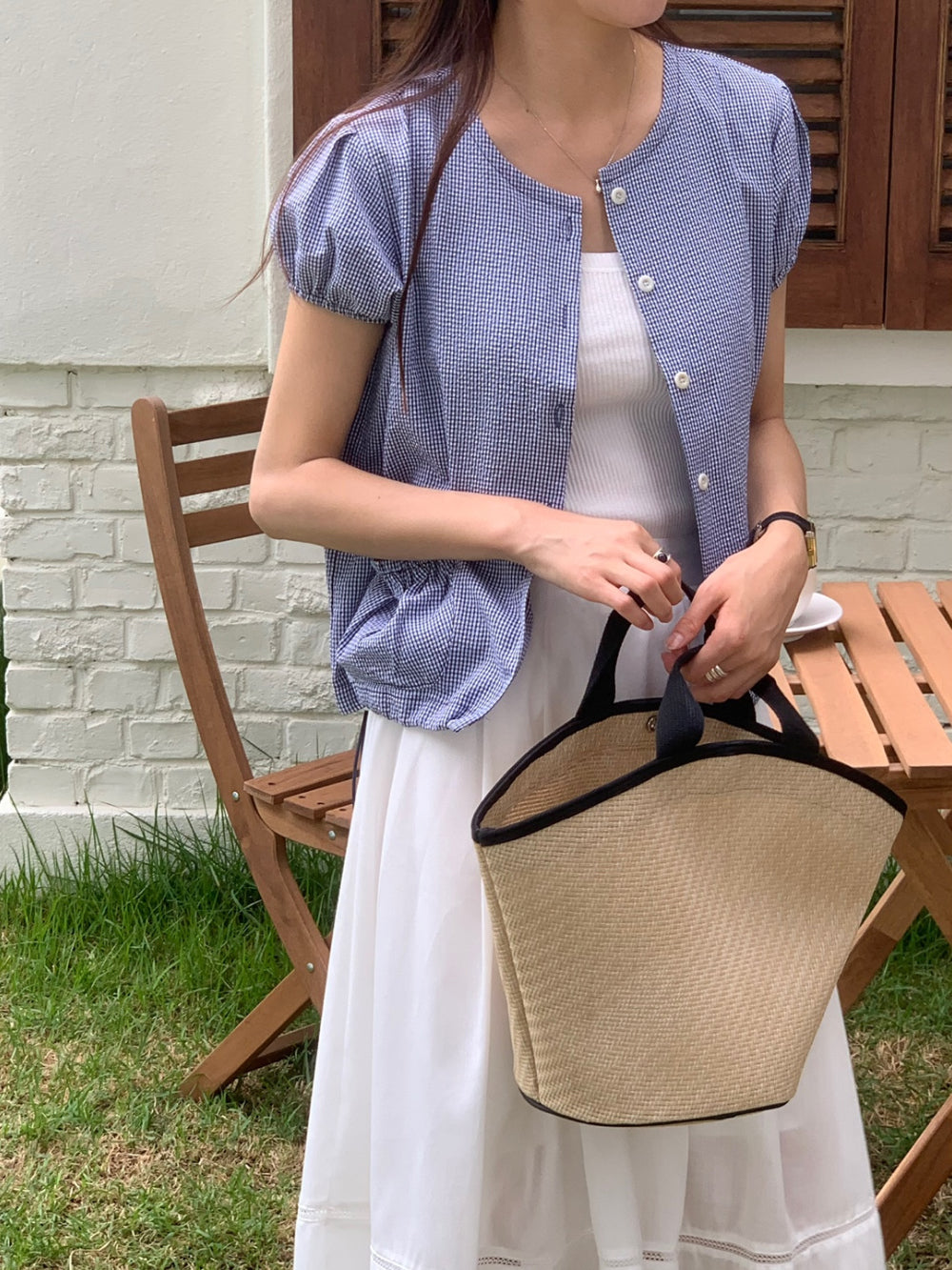 Chesnut blouse jumper-2col
