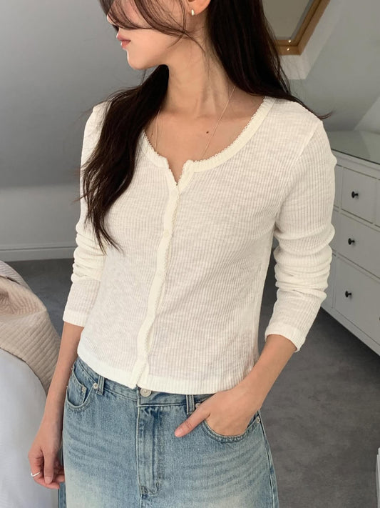Roefin cardigan-4col