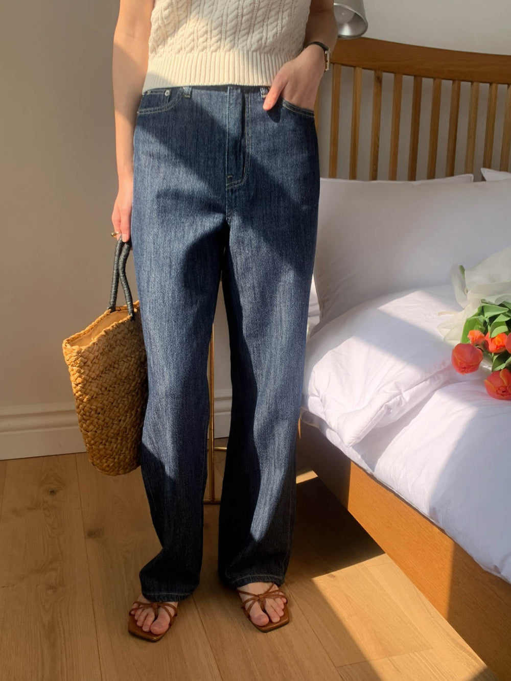 Sydney linen denim-4col