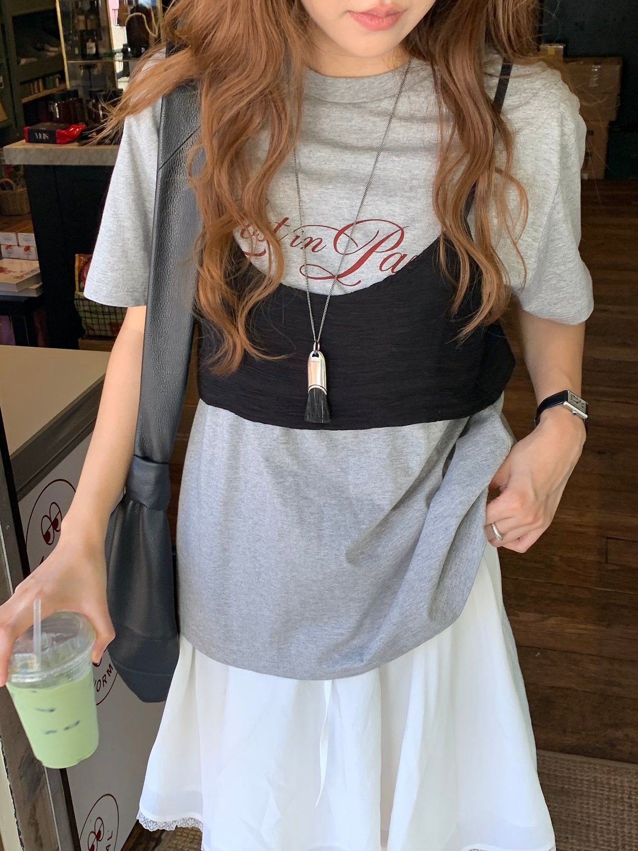 Lost in paris box fit T-3col