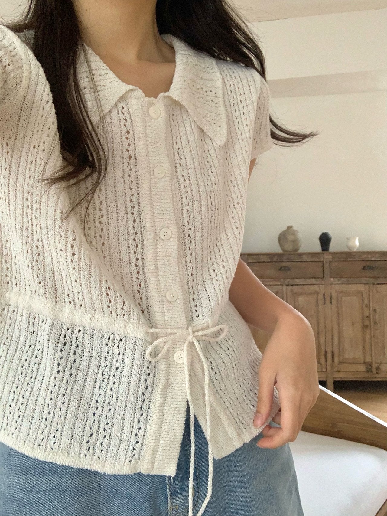 vein scotch knit-2col