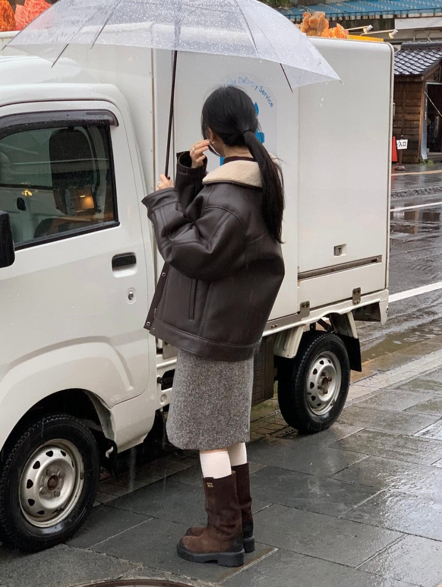 Margaret wool skirt-3col