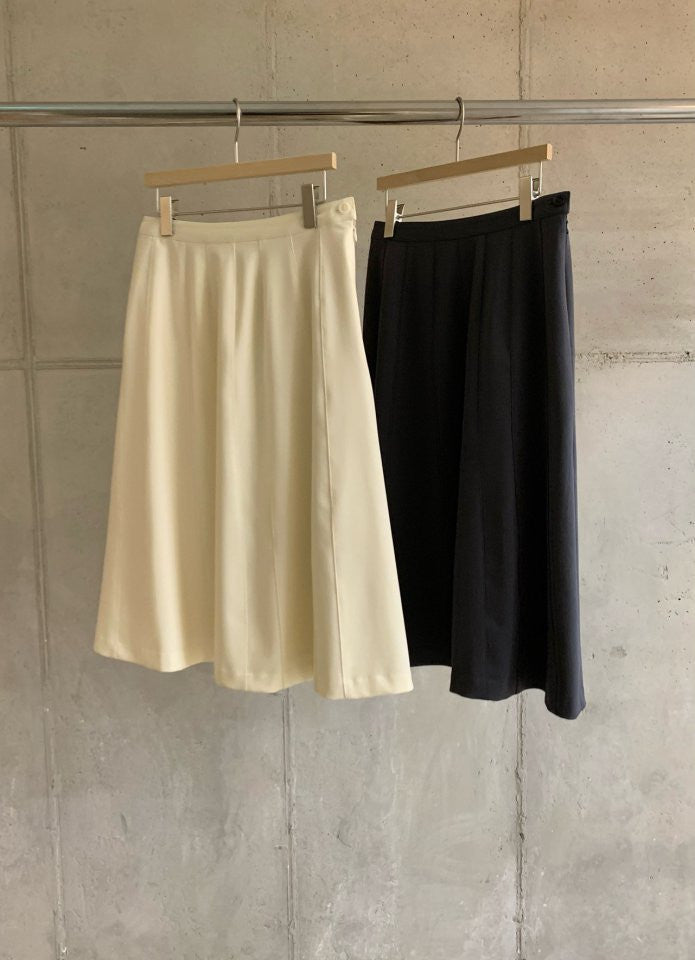 Haus piece midi skirt-2col