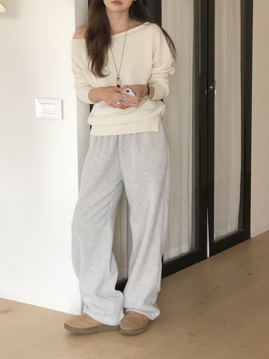 Siena fox unbalance knit-3col