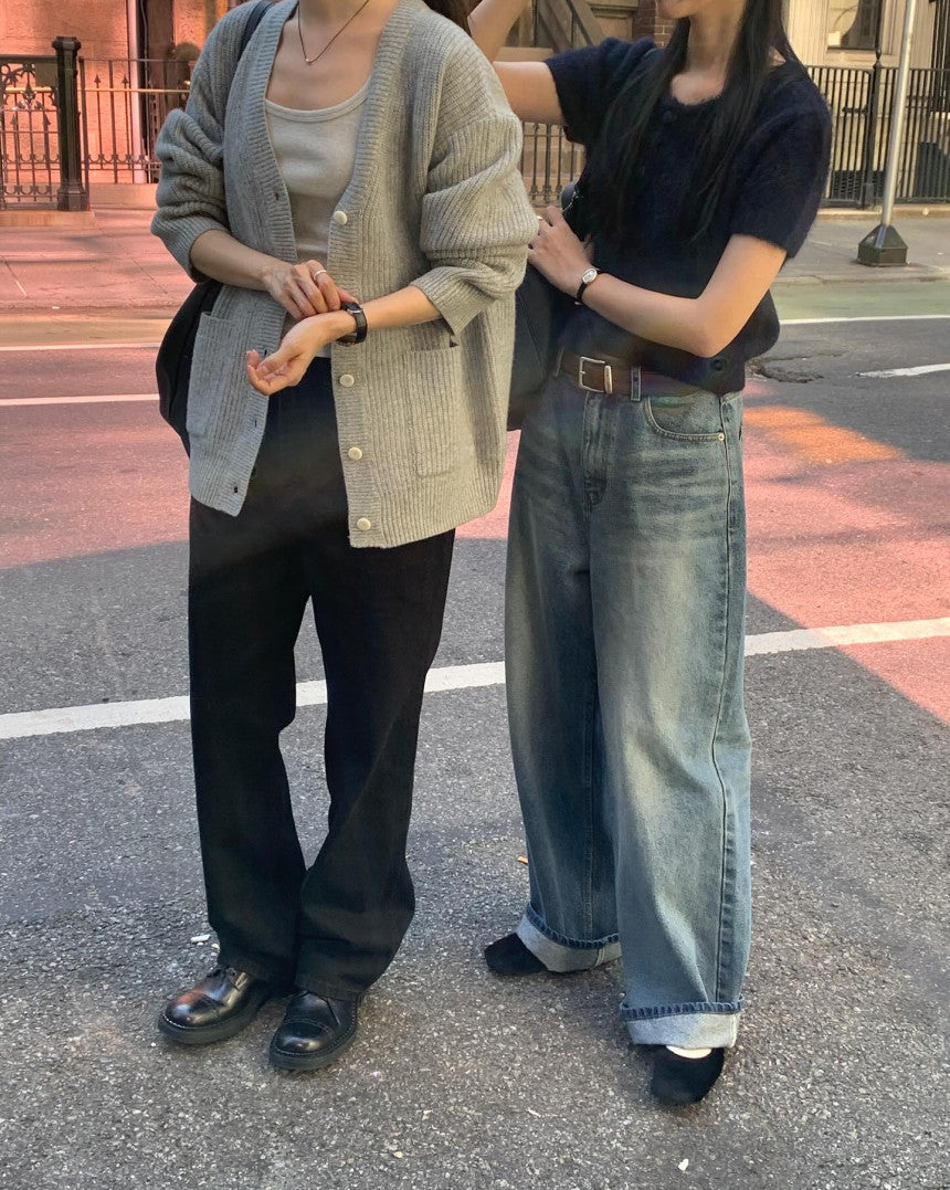 Mue hachi cardigan-4col