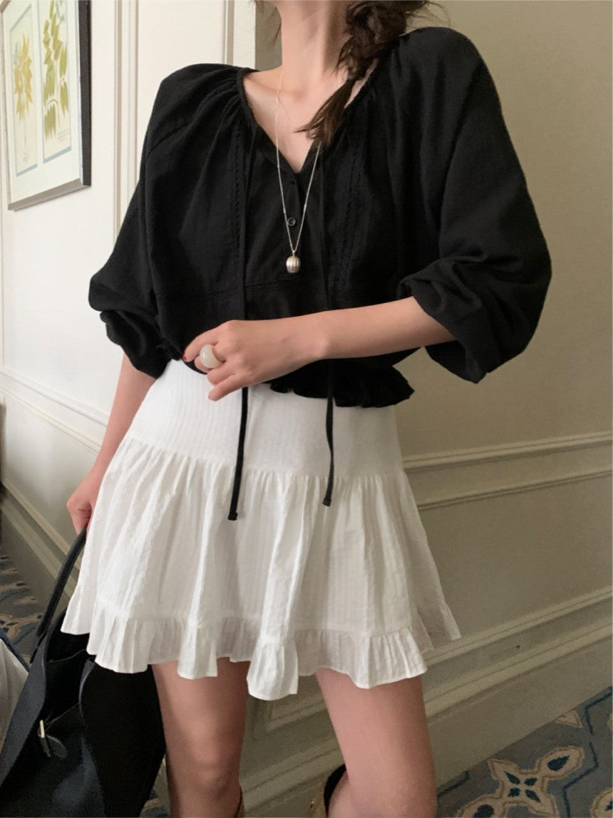 bibi lace blouse-2col