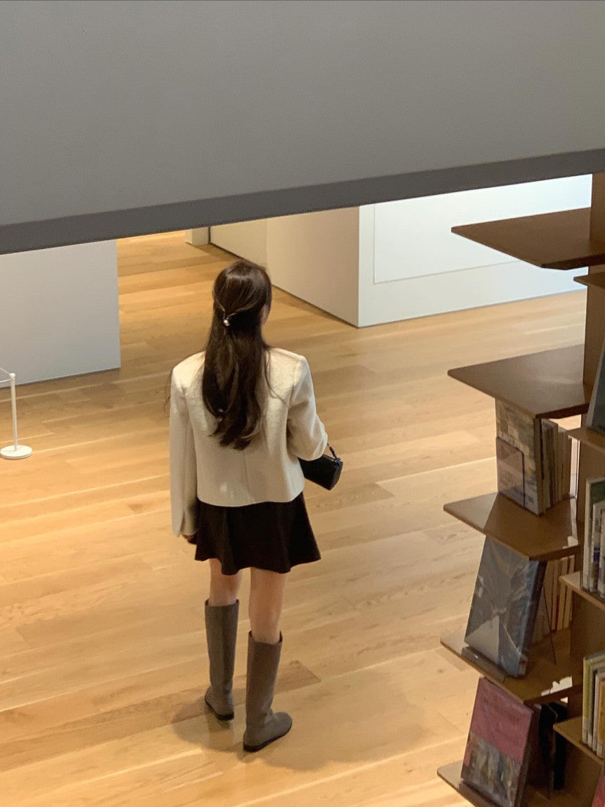 liter gloria wool jacket-2col