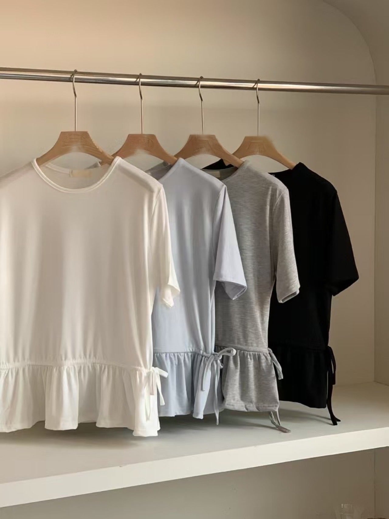 Billy Layered Frill half T-4col