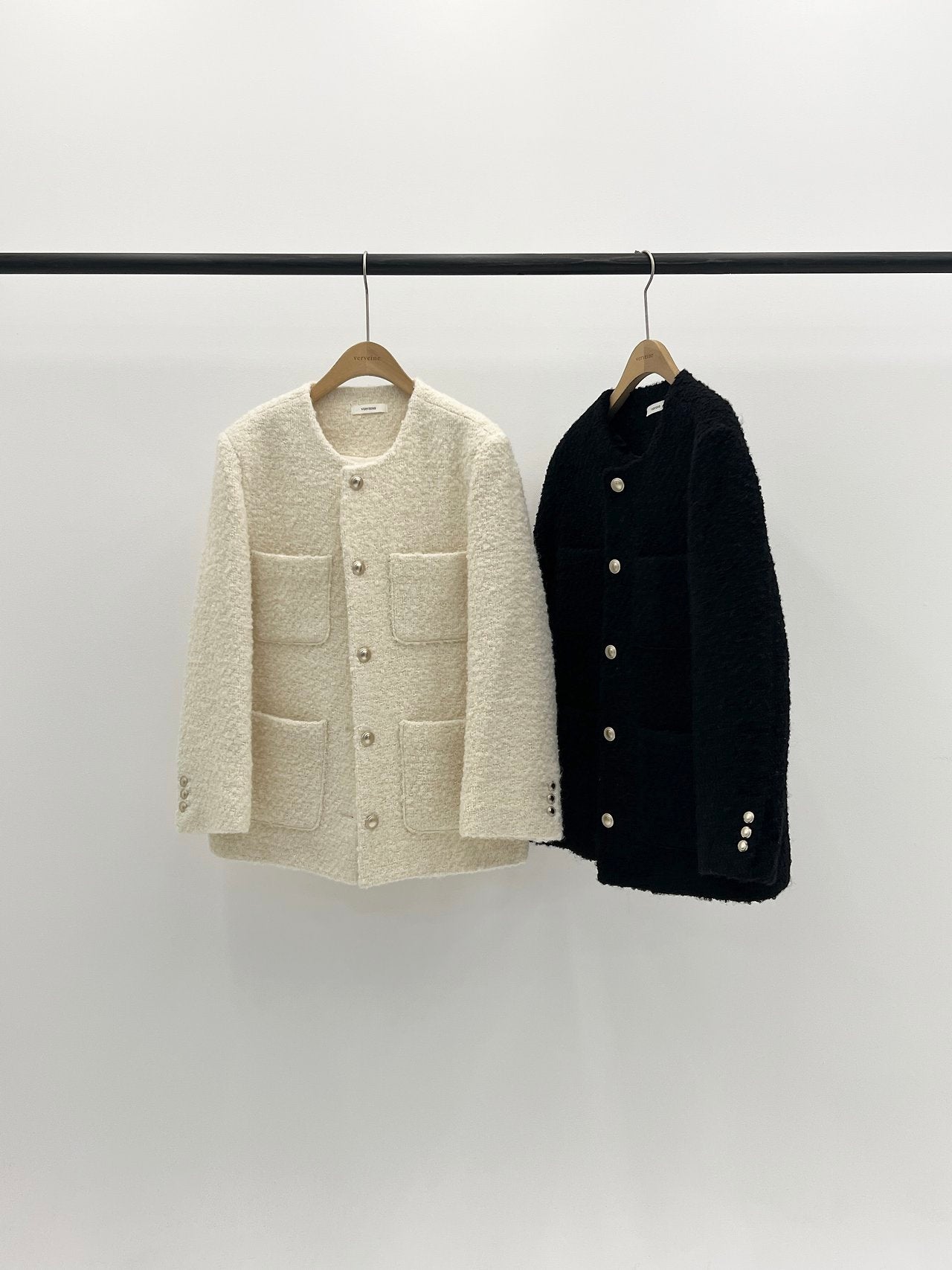 Ellie half tweed jacket-2col