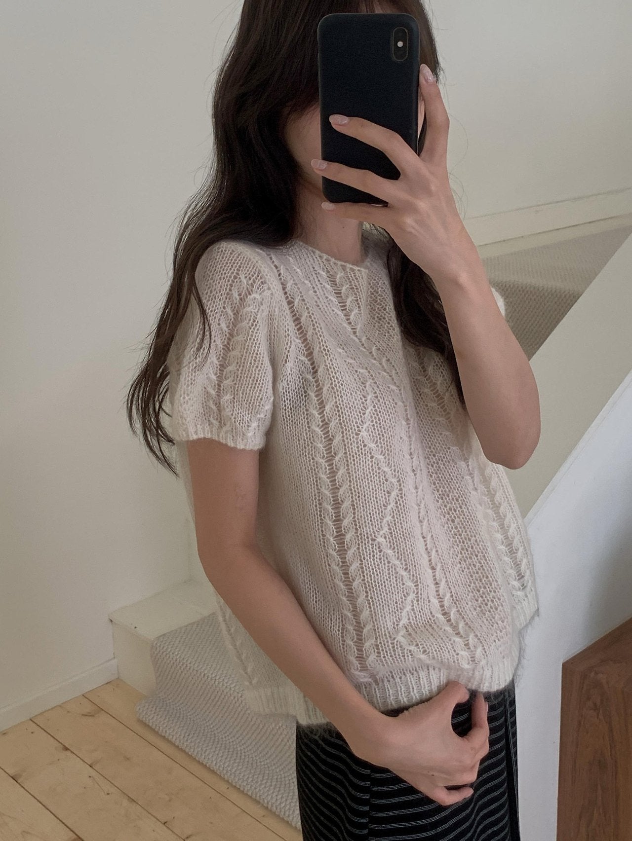 mohair knit-3col