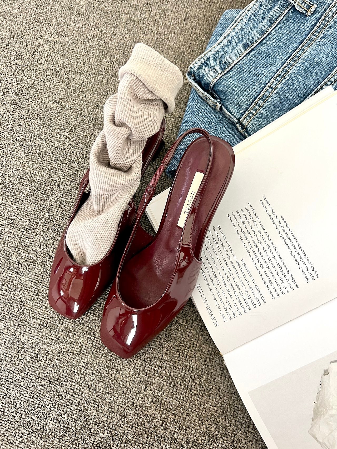 Anamel 5cm sling back