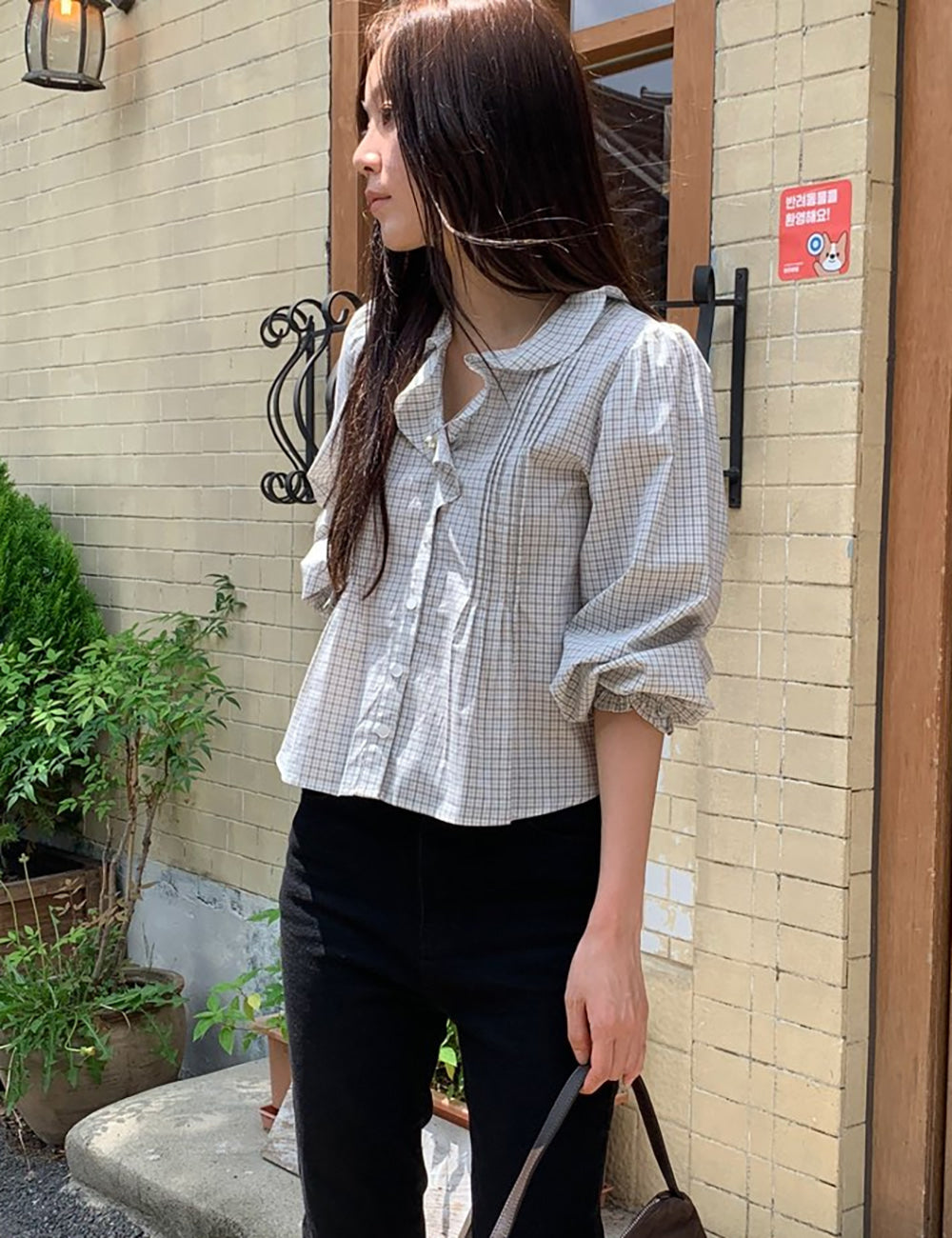 Moai Blouse-2col