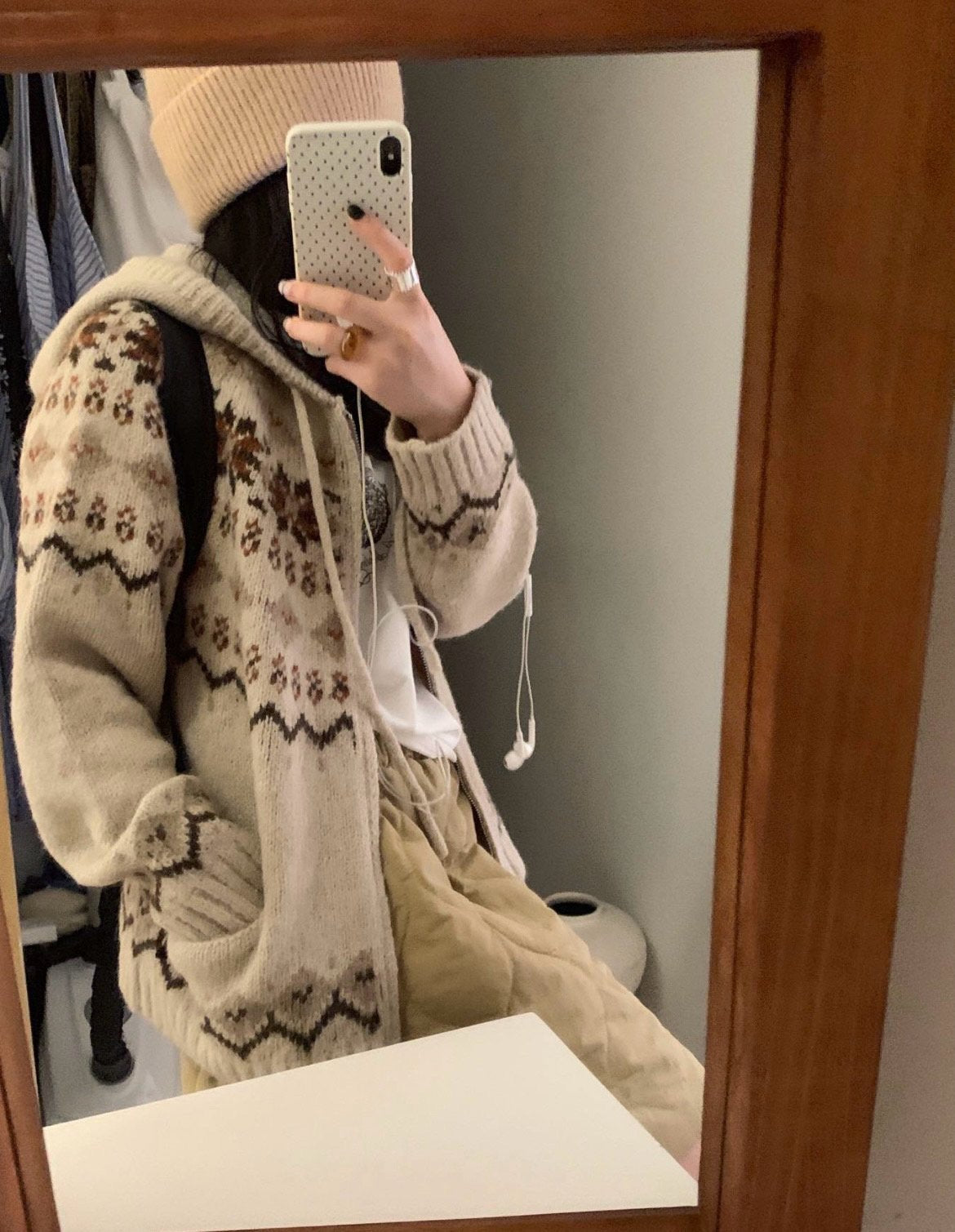 cinnamon cardigan-2col