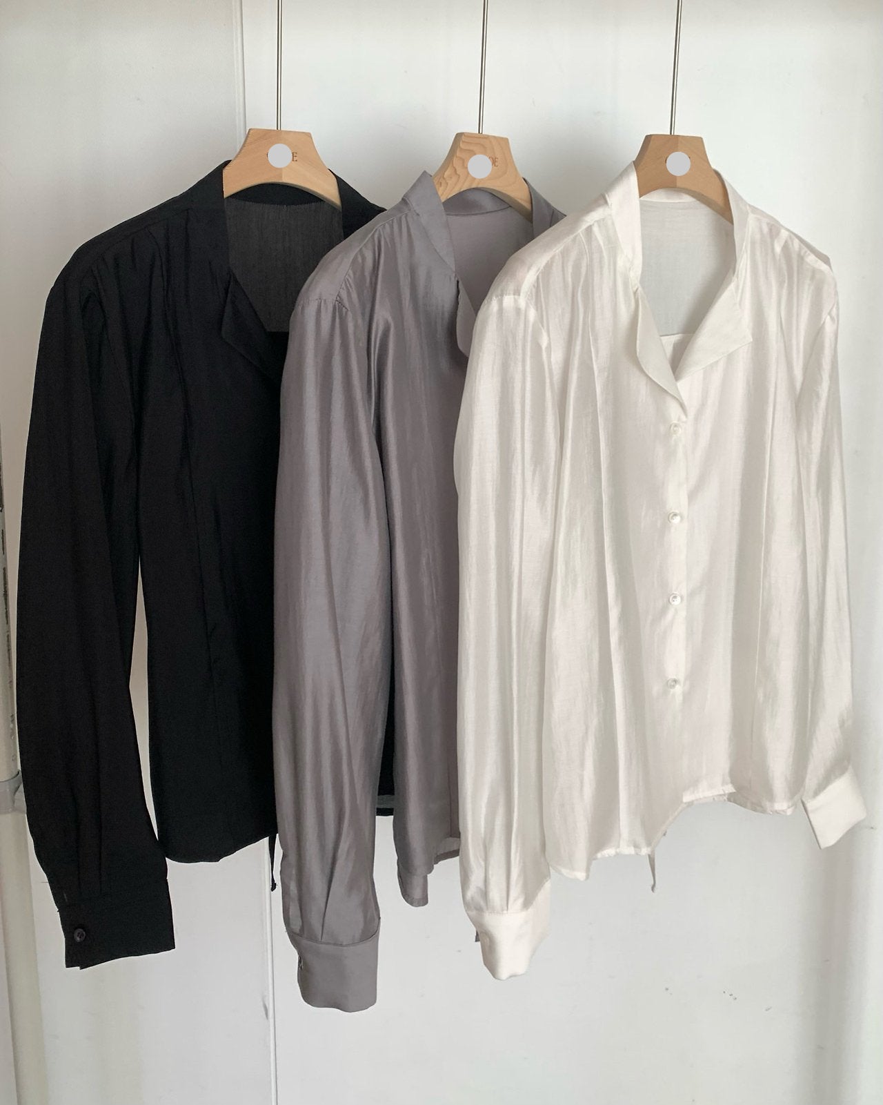 Dear collar blouse-3col