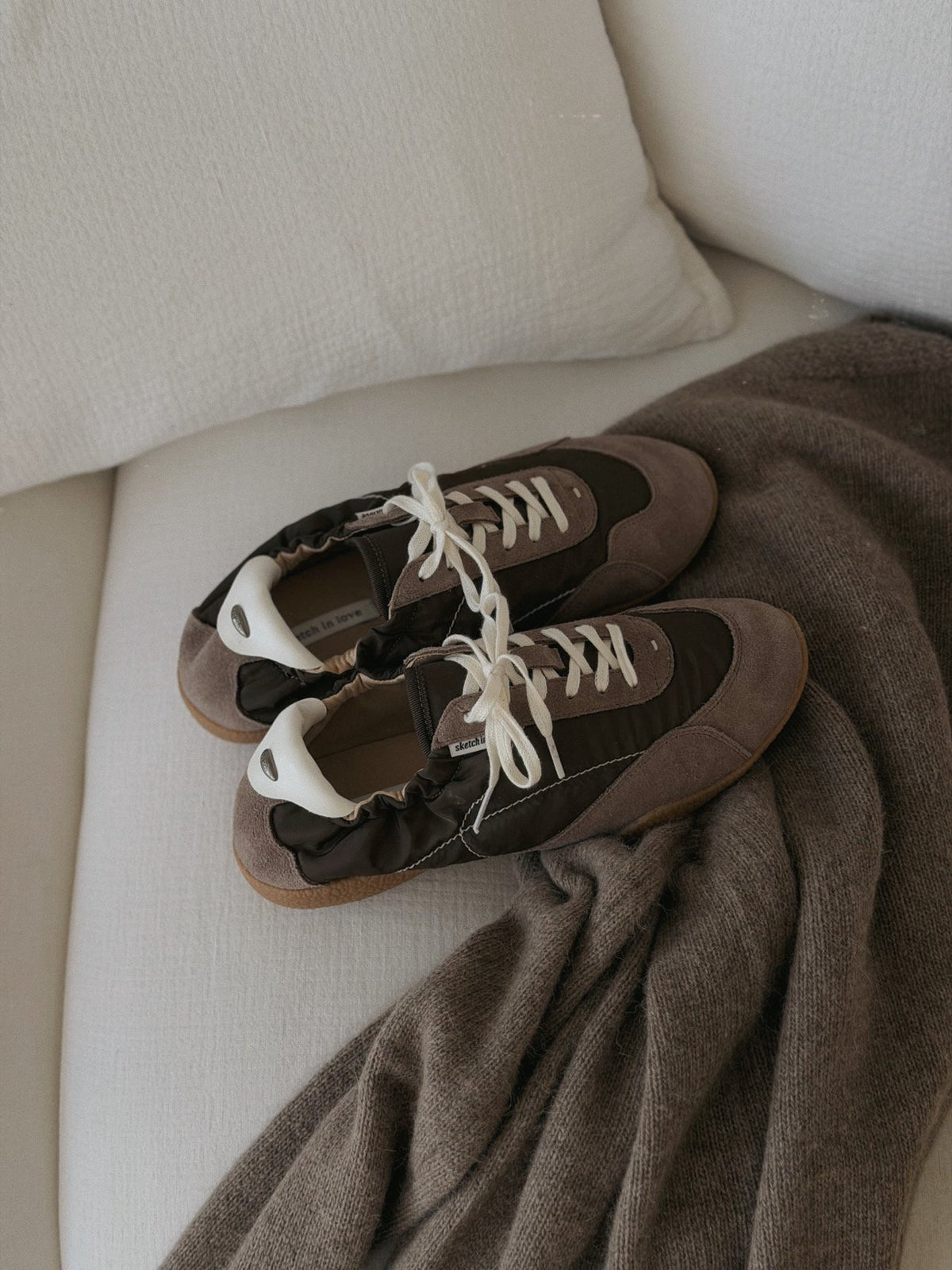 cloud suede sneakers-2col