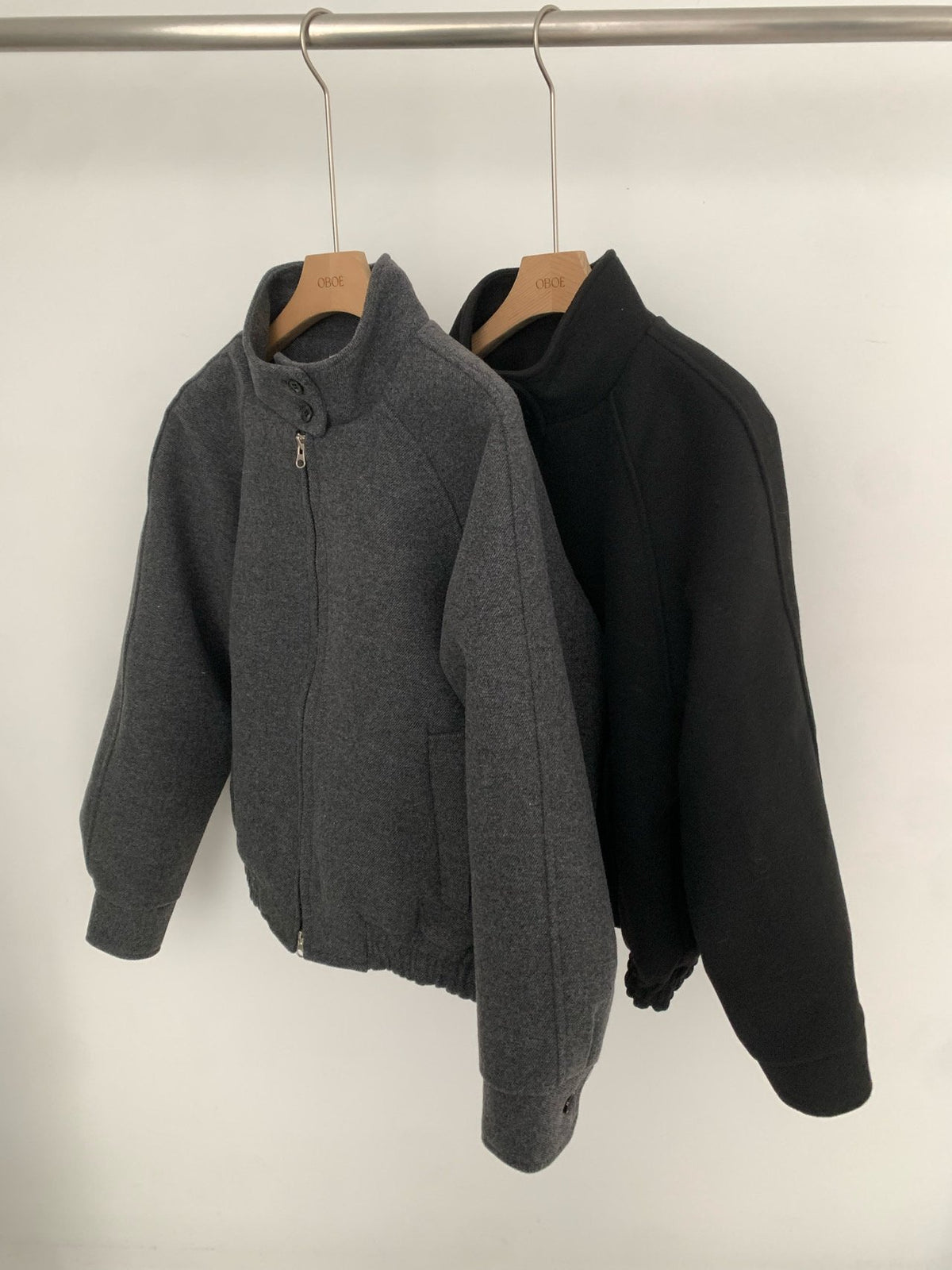 henry wool blazer-2col