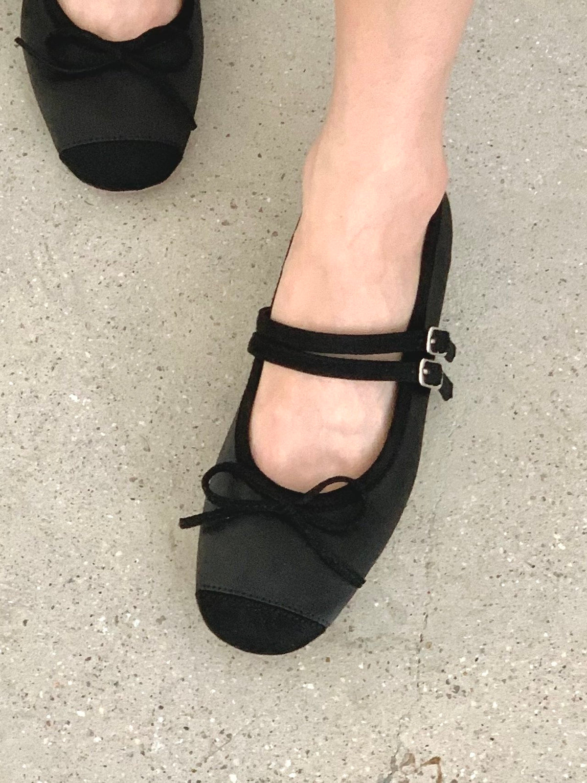 Molded double-strap Mary Jane