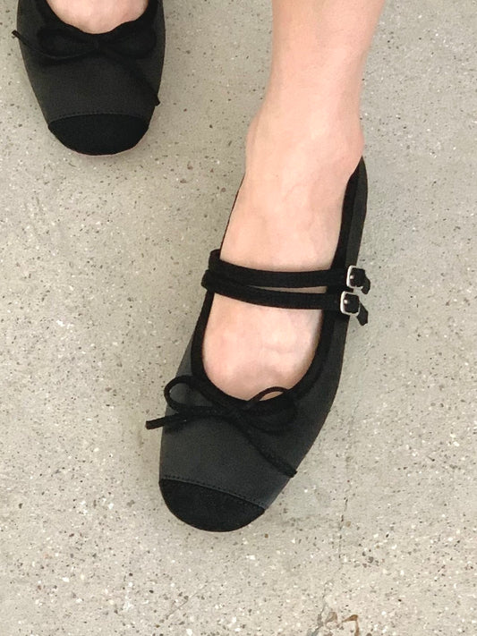 Molded double-strap Mary Jane