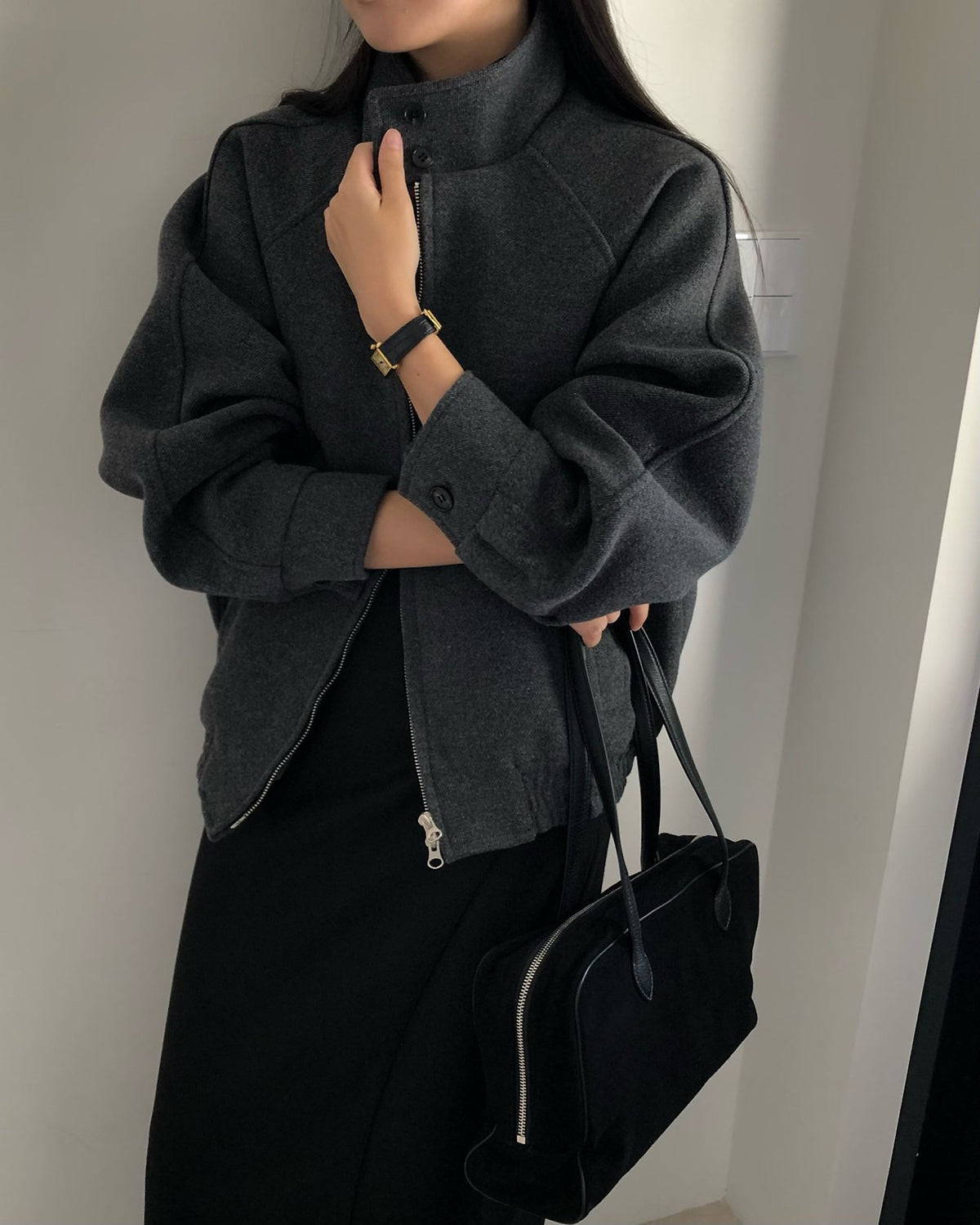 henry wool blazer-2col
