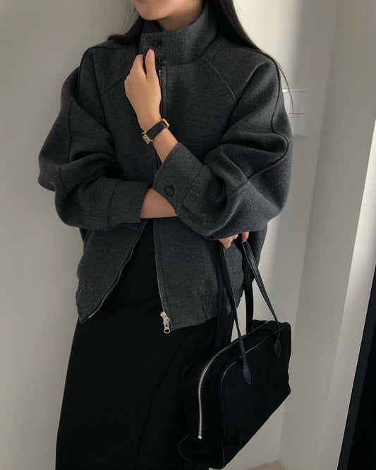 henry wool blazer-2col