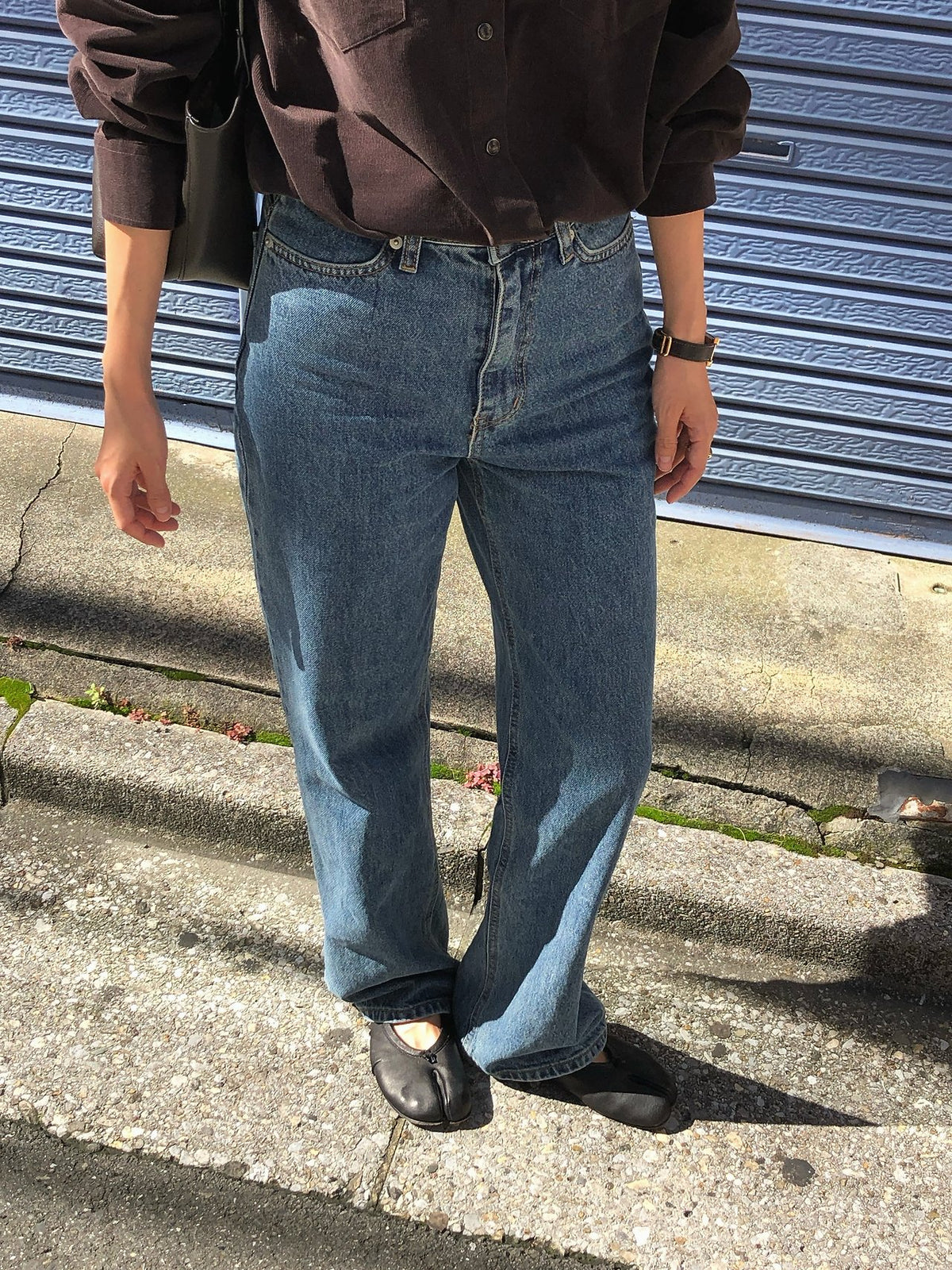 lien straight-fit denim