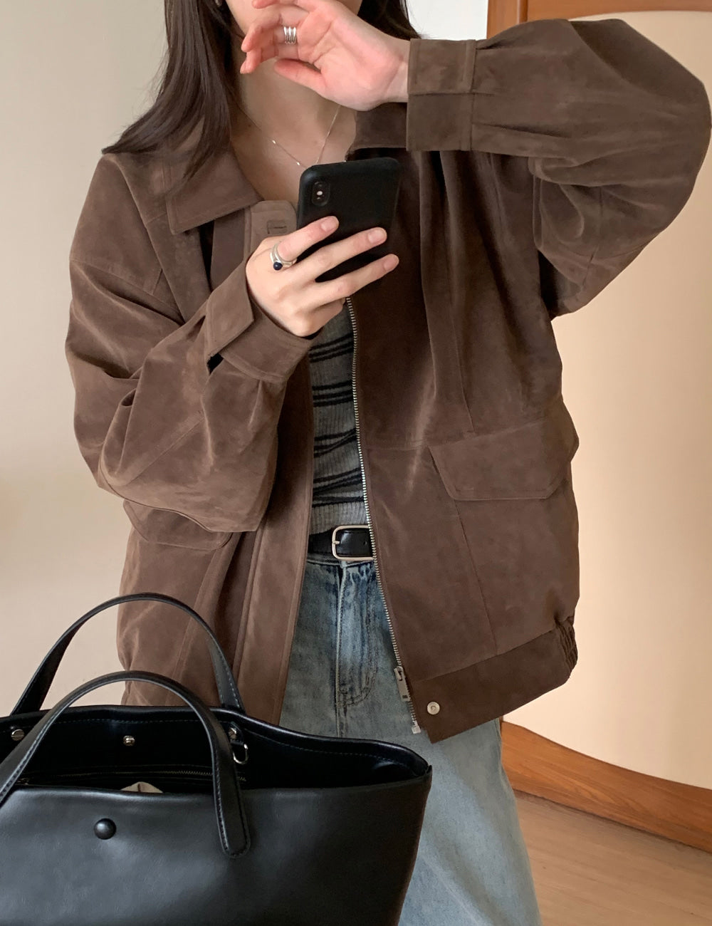 Robe Suede Jacket