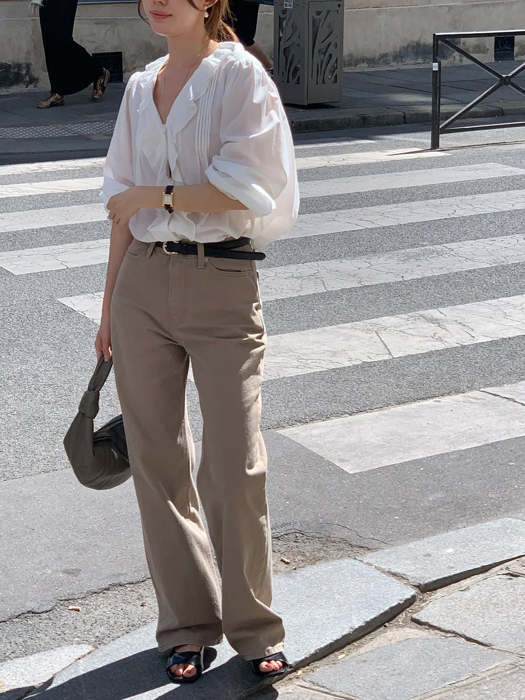 Margo ruffle blouse