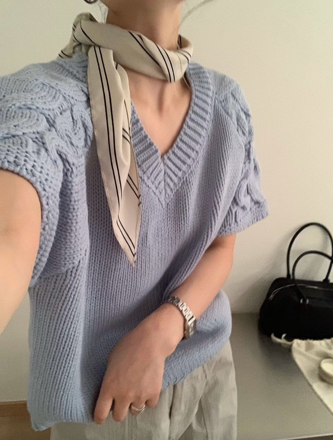 mohair knit-3col