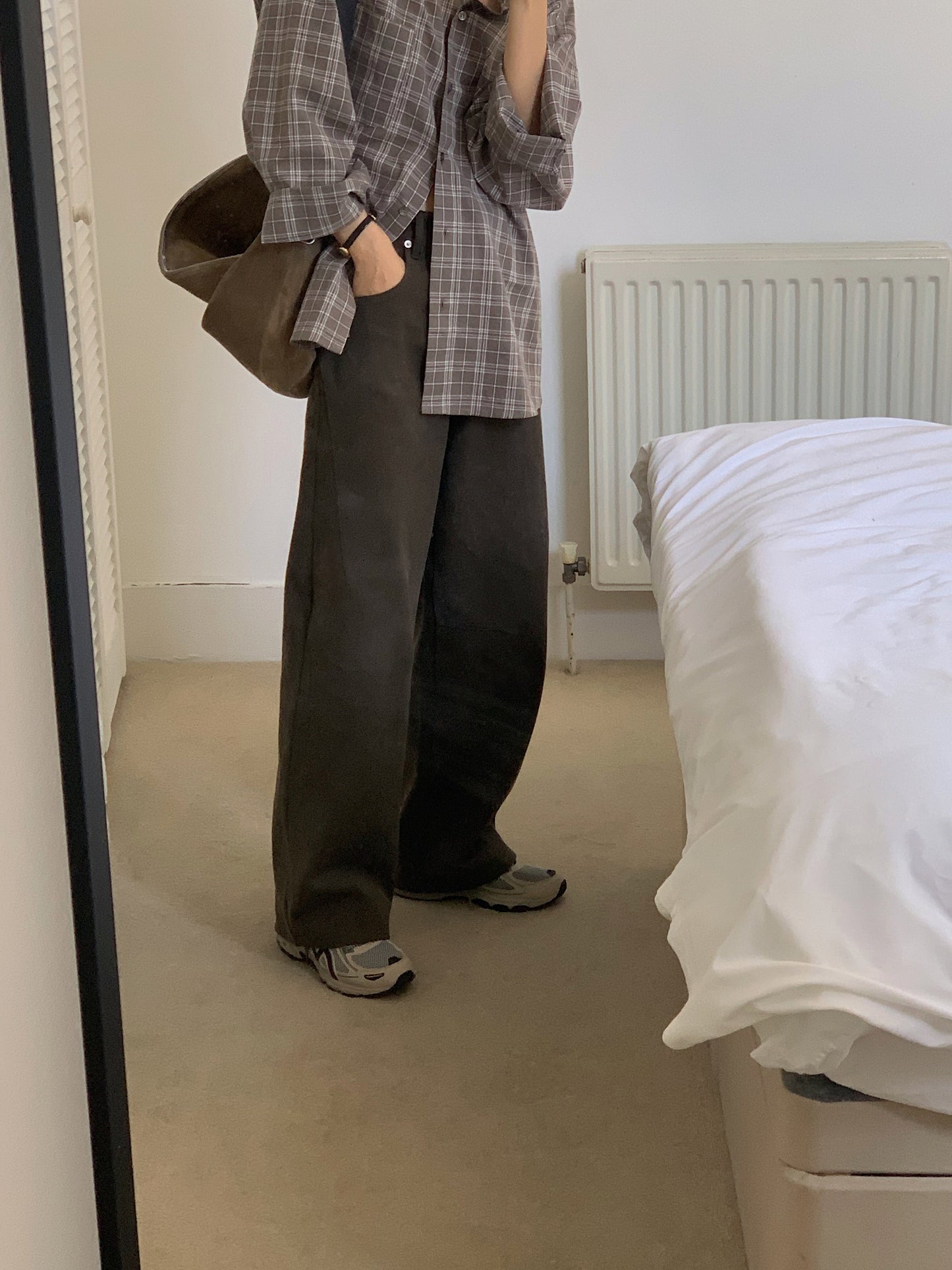 liter ray check shirt