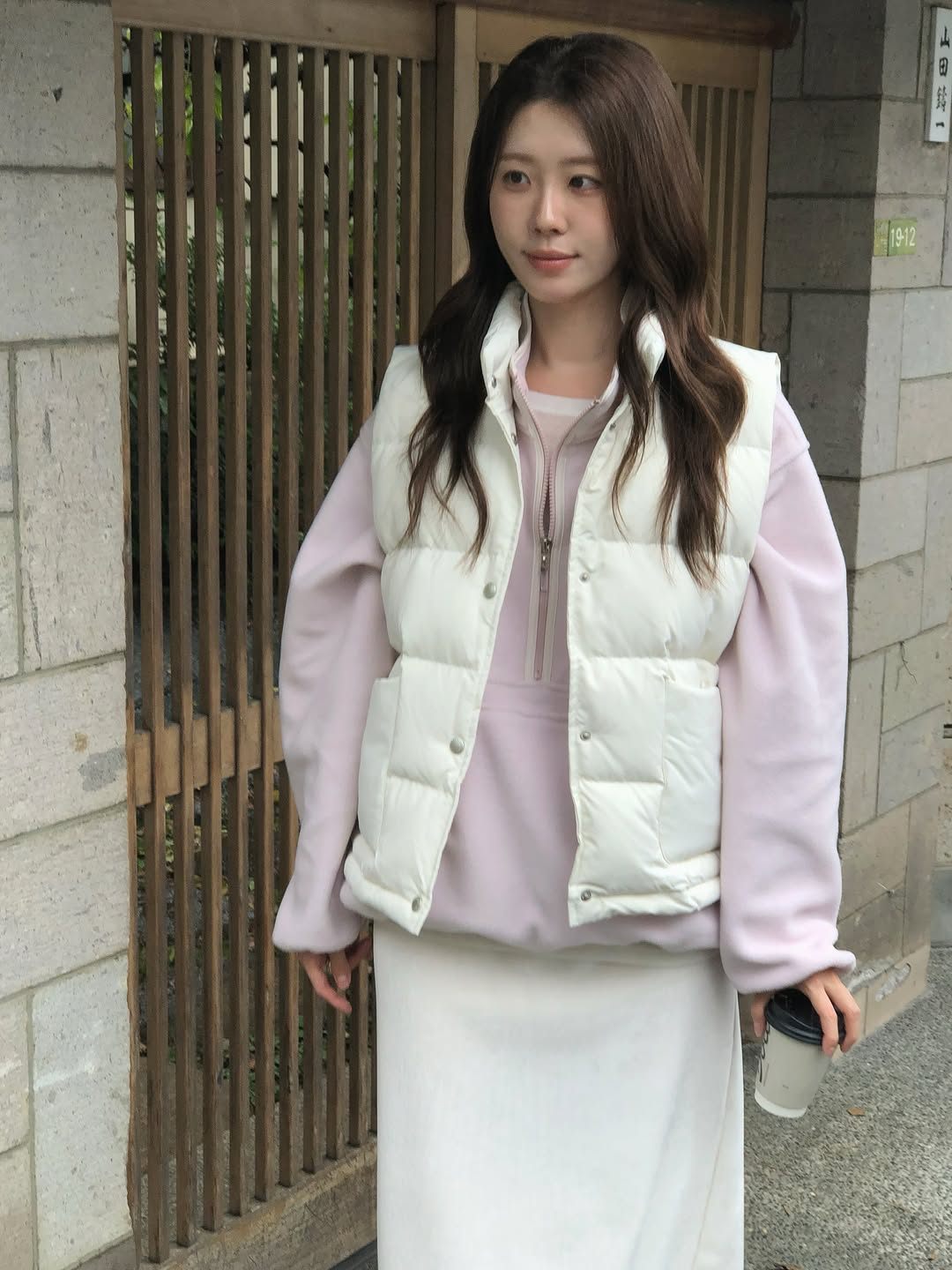 bloom duckdown vest-3col