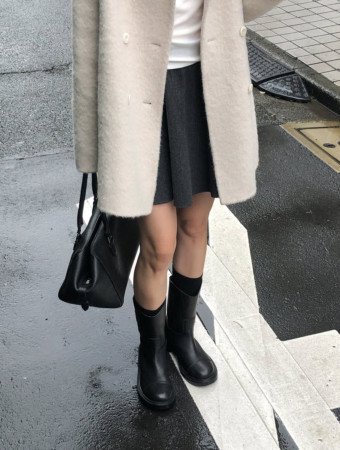 mabel flare mini skirt-2col