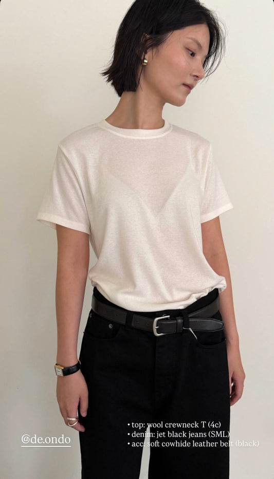 Deondo wool crewneck t-4col