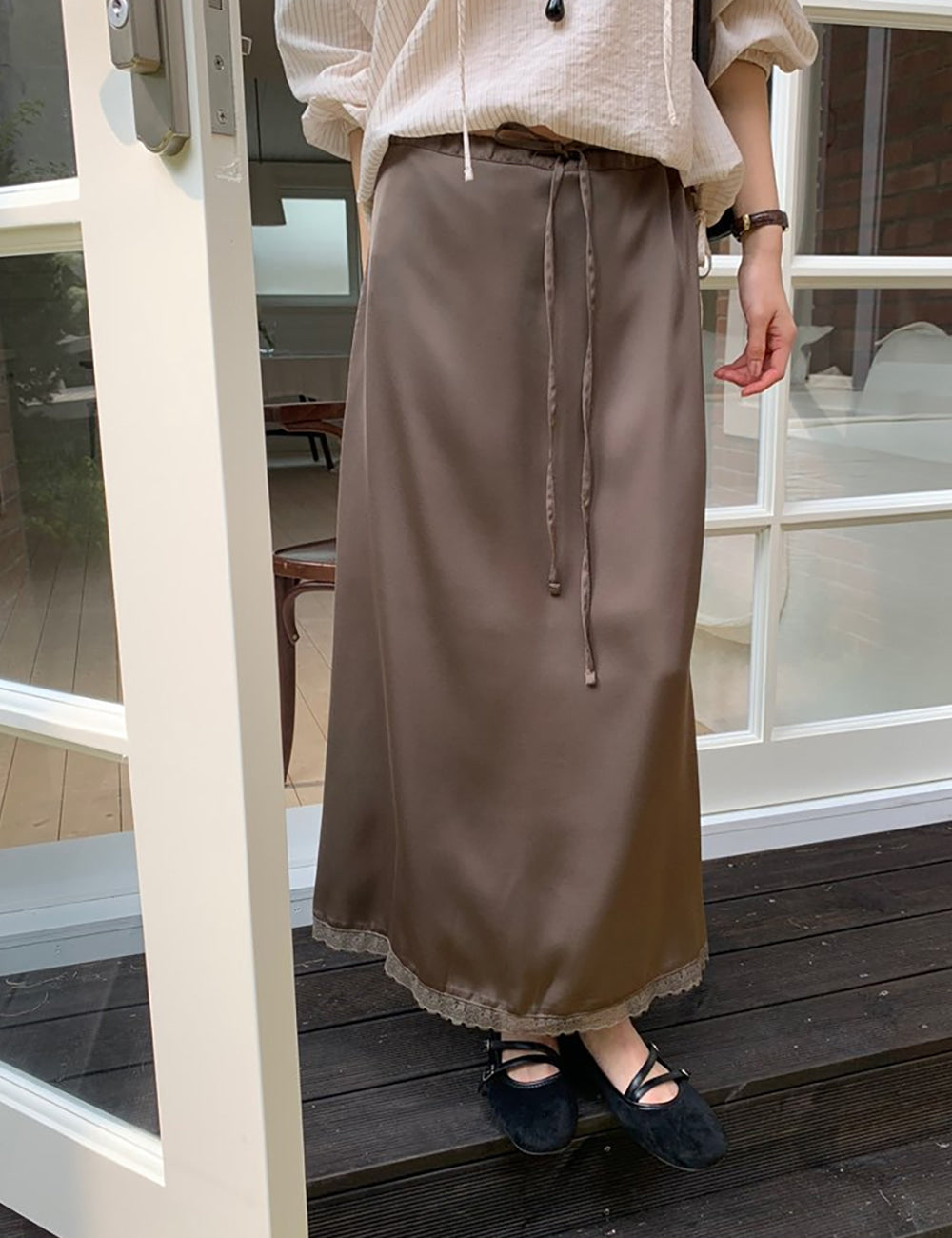 Nua Lace Skirt-2col