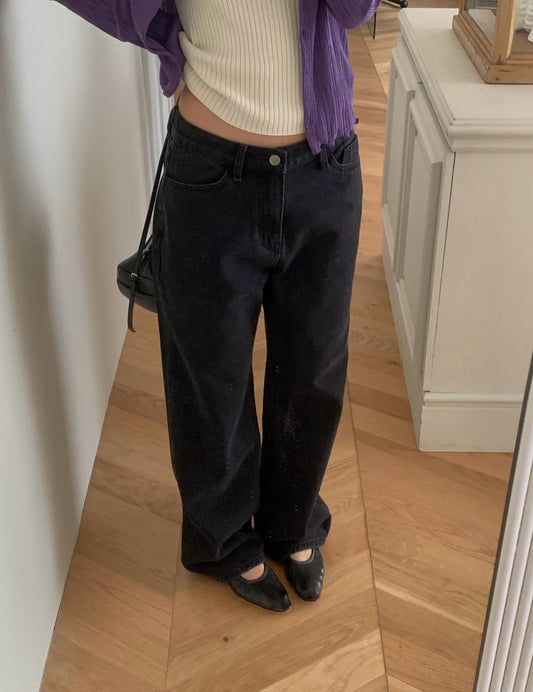 black denim