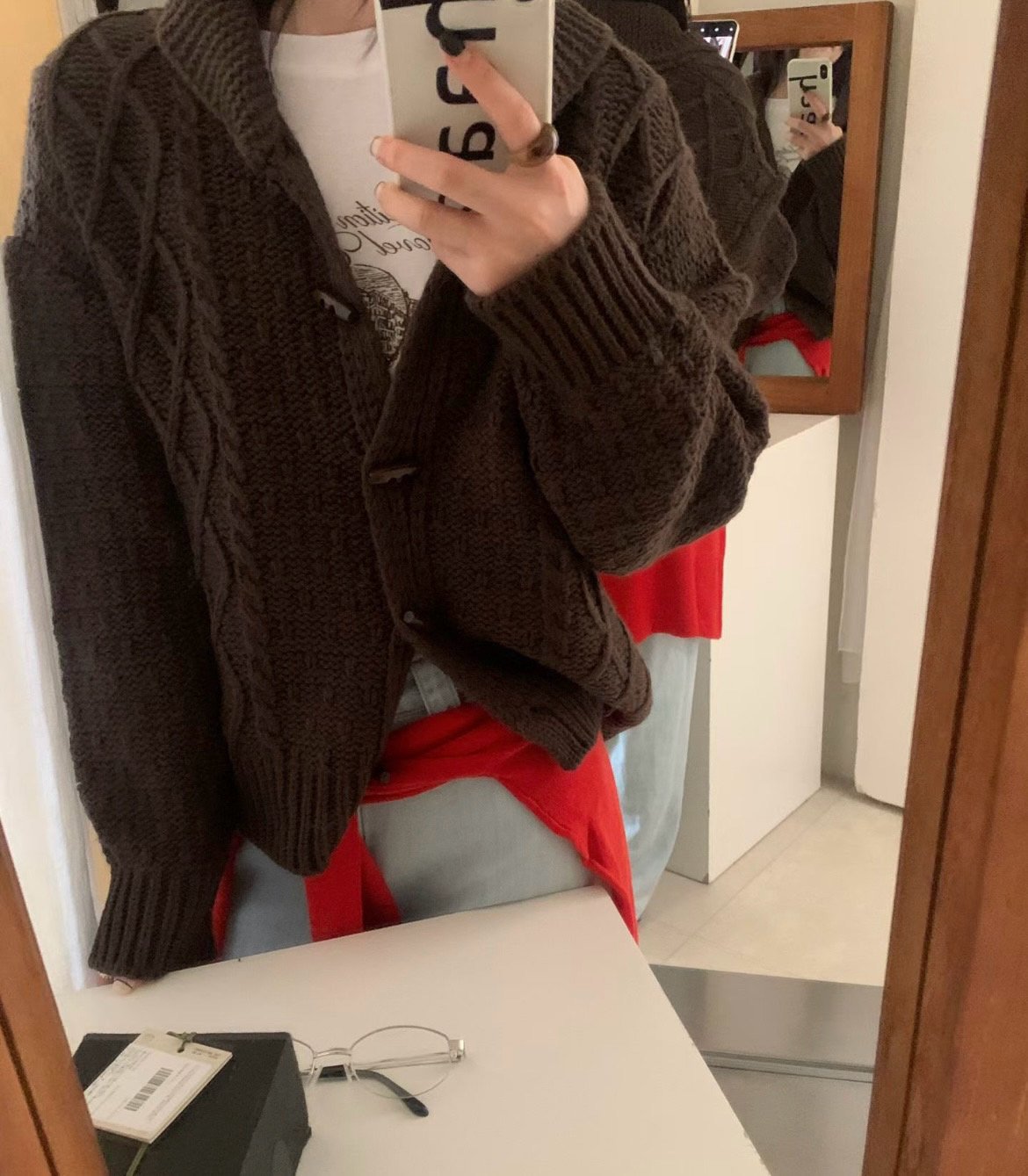 tteokbokki cardigan-3col