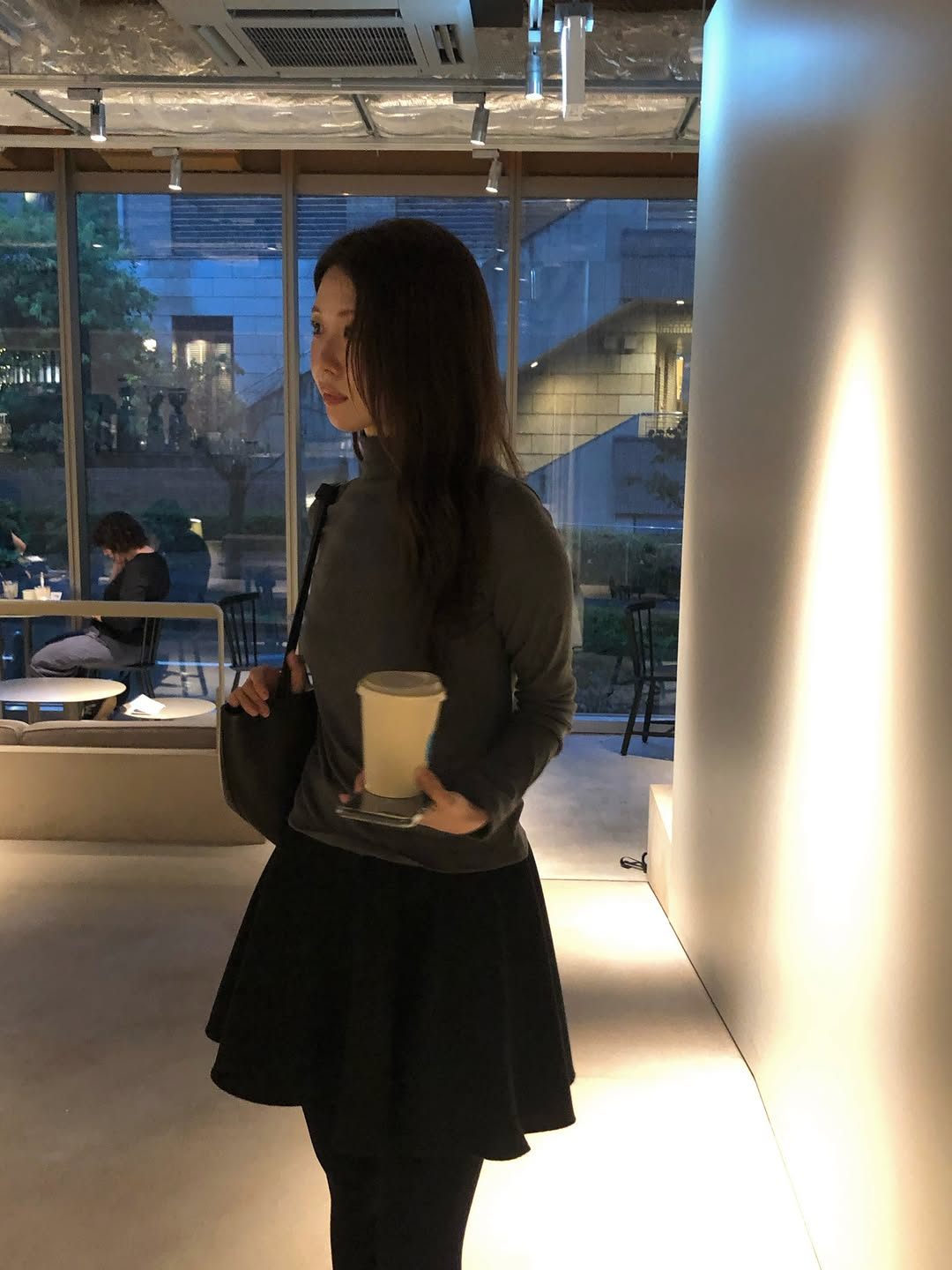 nicole soft turtleneck t-shirt-4col