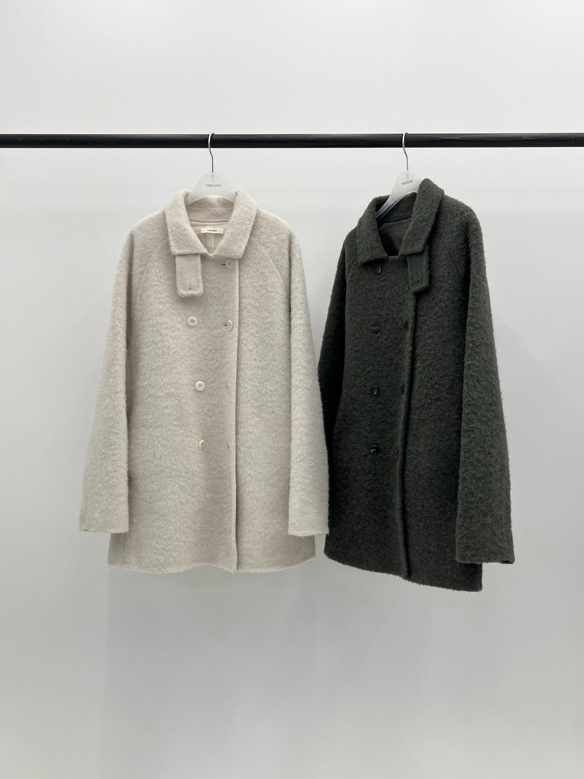 colette boucle handmade coat-2col