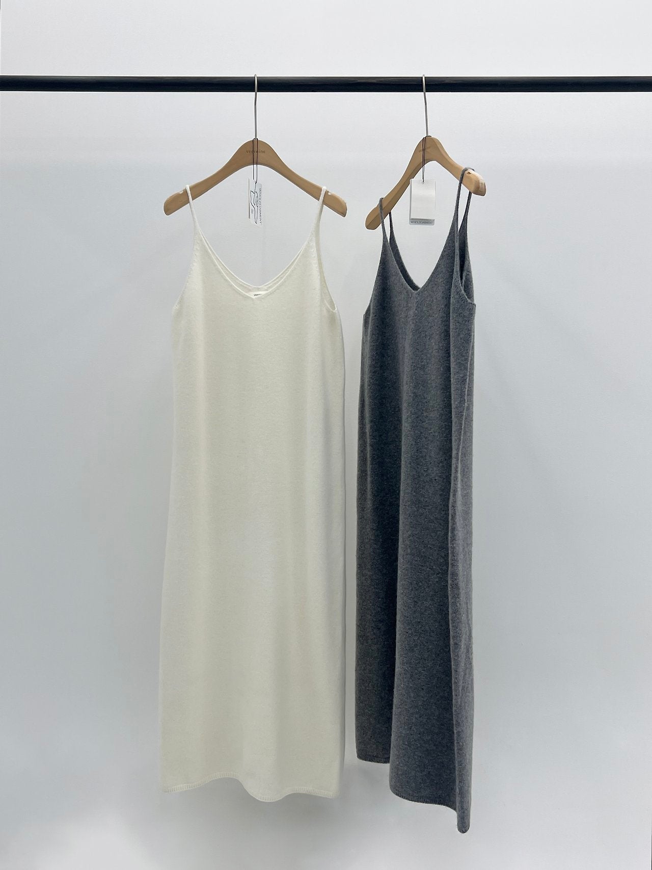 aveline cashmere whole-garment knit onepiece-2col