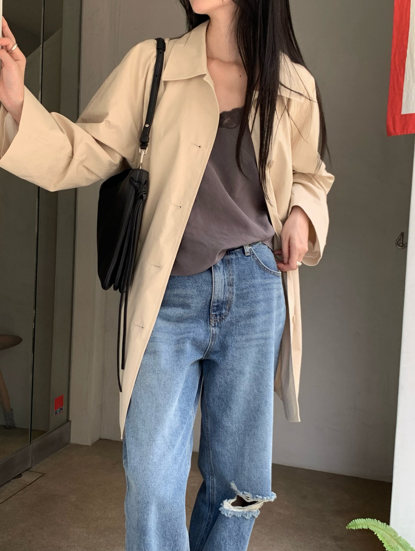 elise trench coat-2col